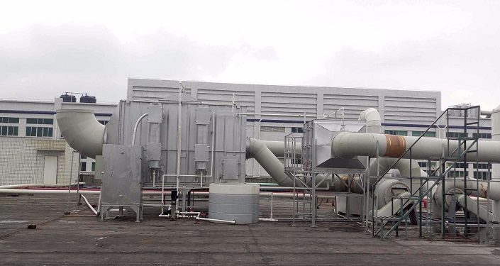 Treatment of VOCs Exhaust Gas