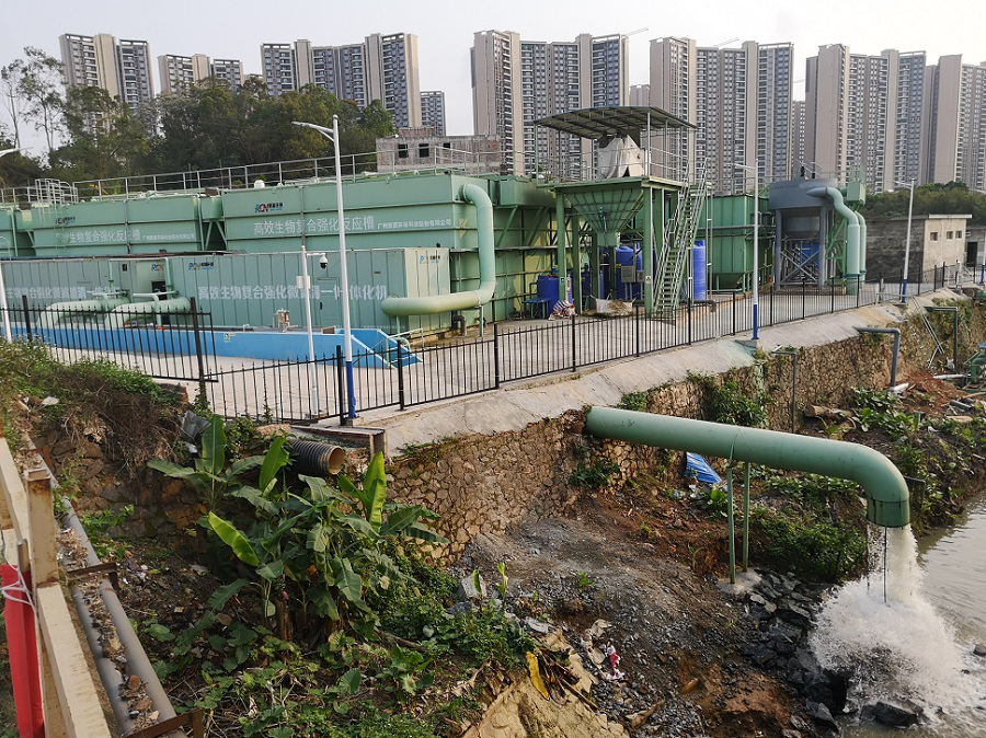 River Treatment Project in Huazhou City